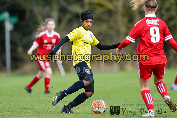 20220312-123635 Watford Ladies FC U14 Warriors v Welling United Girls U14