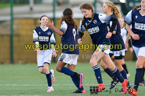 20201031-150432 London Bees Academy U14 v Millwall Lionesses Girls U14