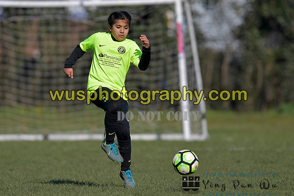 20180224-113840 Tottenham Hotspur Girls U10 v Gidea Park Rangers FC Girls U10