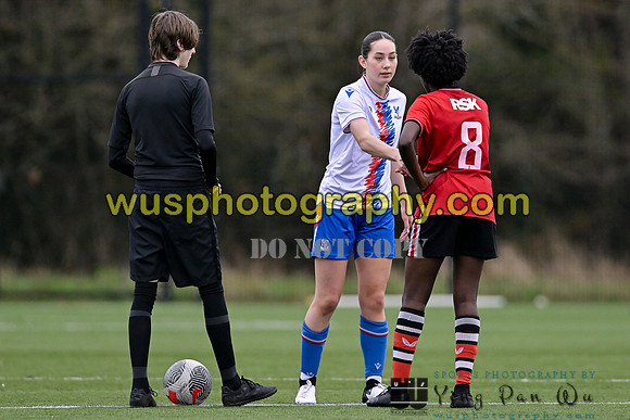 20240210-150236 Charlton Athletic Academy Girls U16 v Crystal Palace FC Girls U17 U18