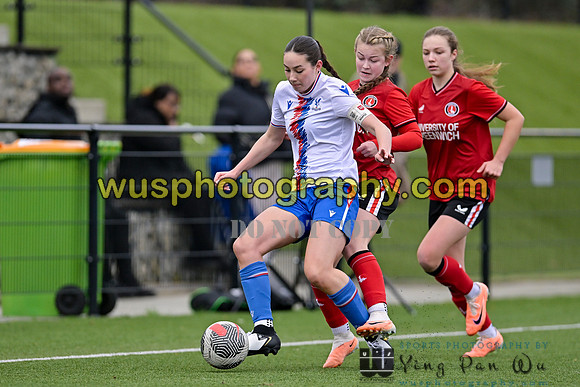 20240210-150948A Charlton Athletic Academy Girls U16 v Crystal Palace FC Girls U17 U18
