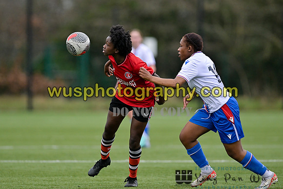 20240210-151446 Charlton Athletic Academy Girls U16 v Crystal Palace FC Girls U17 U18