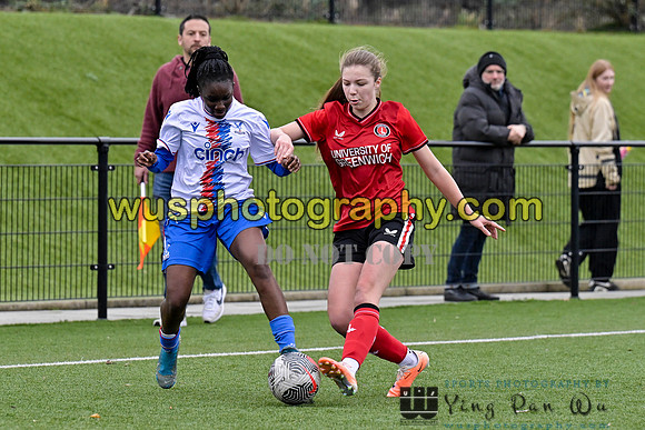20240210-152016 Charlton Athletic Academy Girls U16 v Crystal Palace FC Girls U17 U18