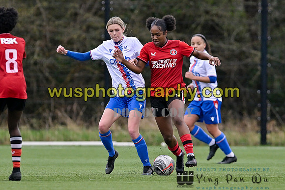 20240210-152107 Charlton Athletic Academy Girls U16 v Crystal Palace FC Girls U17 U18
