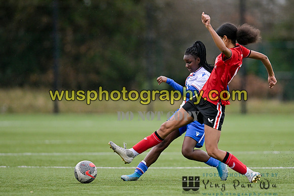 20240210-152311A Charlton Athletic Academy Girls U16 v Crystal Palace FC Girls U17 U18