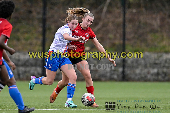 20240210-153230 Charlton Athletic Academy Girls U16 v Crystal Palace FC Girls U17 U18