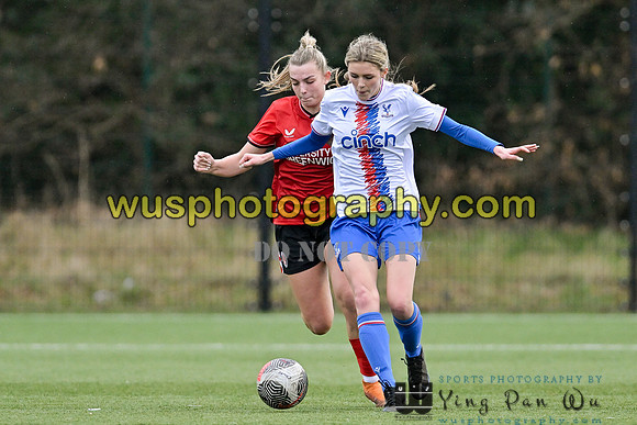 20240210-153318 Charlton Athletic Academy Girls U16 v Crystal Palace FC Girls U17 U18