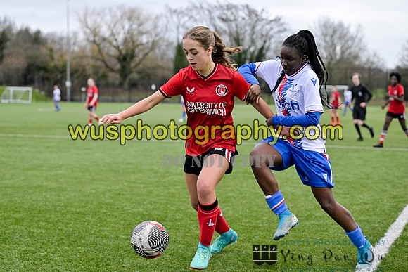 20240210-153530 Charlton Athletic Academy Girls U16 v Crystal Palace FC Girls U17 U18