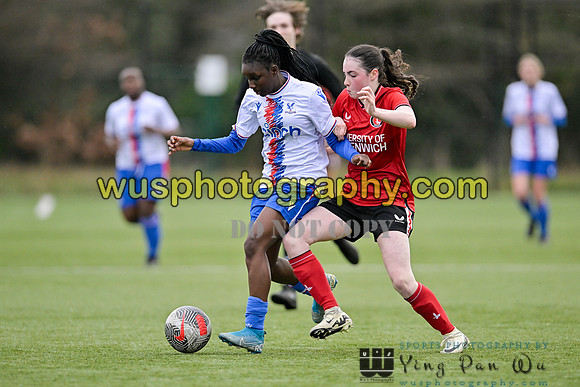 20240210-153736D Charlton Athletic Academy Girls U16 v Crystal Palace FC Girls U17 U18