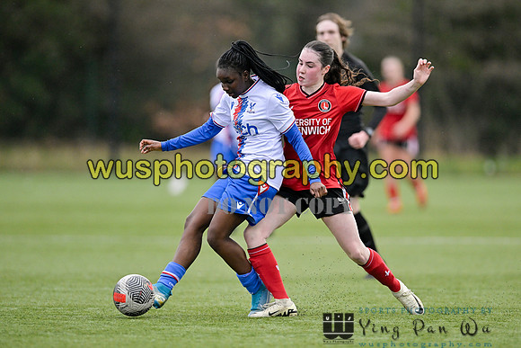 20240210-153737 Charlton Athletic Academy Girls U16 v Crystal Palace FC Girls U17 U18