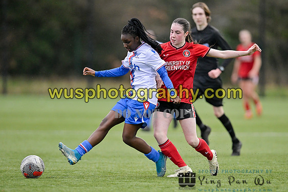 20240210-153737A Charlton Athletic Academy Girls U16 v Crystal Palace FC Girls U17 U18