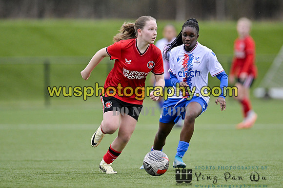 20240210-153817 Charlton Athletic Academy Girls U16 v Crystal Palace FC Girls U17 U18