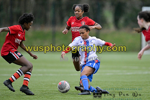 20240210-154813 Charlton Athletic Academy Girls U16 v Crystal Palace FC Girls U17 U18