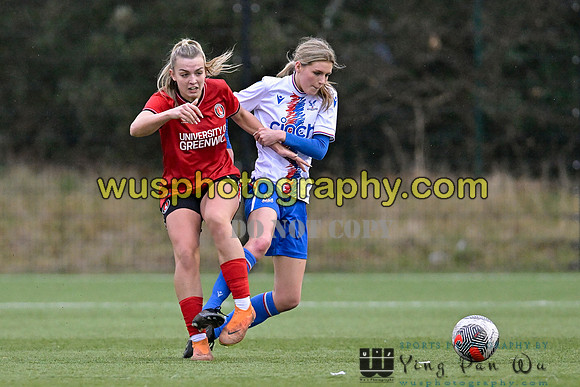 20240210-155054 Charlton Athletic Academy Girls U16 v Crystal Palace FC Girls U17 U18