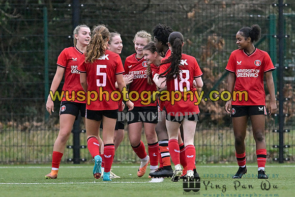 20240210-155208 Charlton Athletic Academy Girls U16 v Crystal Palace FC Girls U17 U18