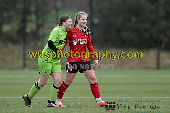 20240210-155455 Charlton Athletic Academy Girls U16 v Crystal Palace FC Girls U17 U18