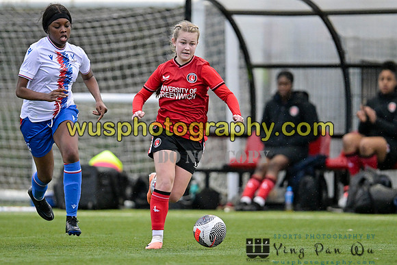 20240210-160602 Charlton Athletic Academy Girls U16 v Crystal Palace FC Girls U17 U18