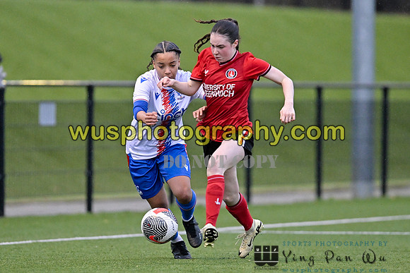 20240210-161133 Charlton Athletic Academy Girls U16 v Crystal Palace FC Girls U17 U18