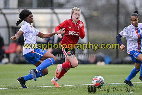 20240210-162517A Charlton Athletic Academy Girls U16 v Crystal Palace FC Girls U17 U18