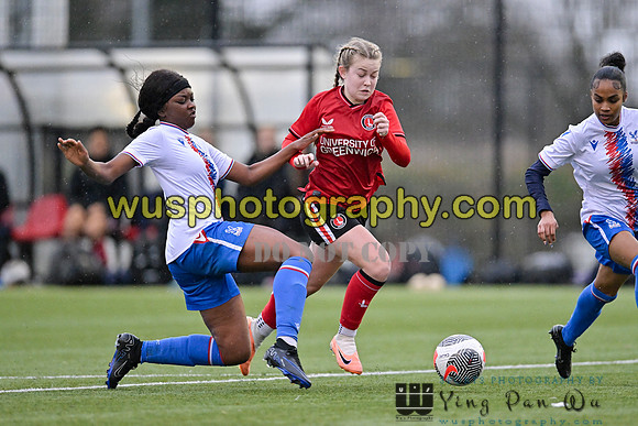20240210-162517B Charlton Athletic Academy Girls U16 v Crystal Palace FC Girls U17 U18