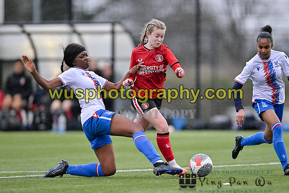 20240210-162517C Charlton Athletic Academy Girls U16 v Crystal Palace FC Girls U17 U18