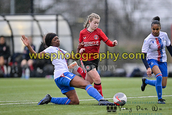 20240210-162517D Charlton Athletic Academy Girls U16 v Crystal Palace FC Girls U17 U18