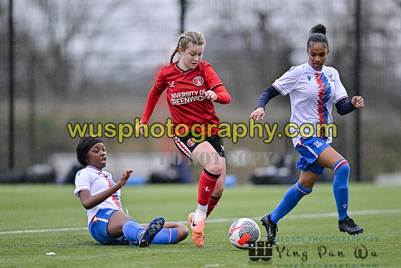 20240210-162518D Charlton Athletic Academy Girls U16 v Crystal Palace FC Girls U17 U18