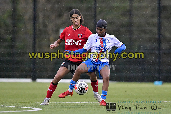 20240210-162528 Charlton Athletic Academy Girls U16 v Crystal Palace FC Girls U17 U18