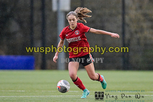 20240210-163109A Charlton Athletic Academy Girls U16 v Crystal Palace FC Girls U17 U18