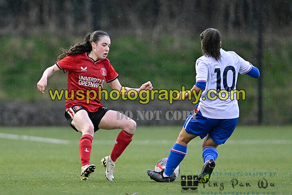 20240210-163451A Charlton Athletic Academy Girls U16 v Crystal Palace FC Girls U17 U18