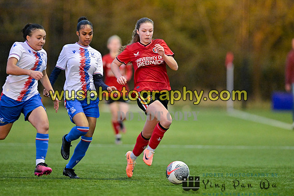 20240210-164744 Charlton Athletic Academy Girls U16 v Crystal Palace FC Girls U17 U18