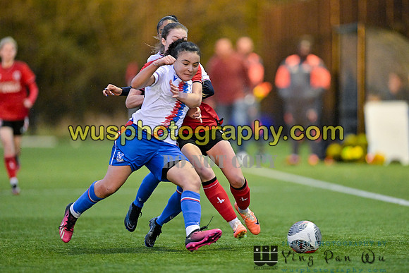 20240210-164744G Charlton Athletic Academy Girls U16 v Crystal Palace FC Girls U17 U18