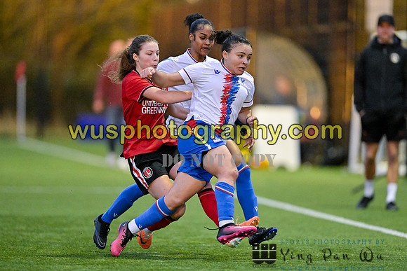 20240210-164745 Charlton Athletic Academy Girls U16 v Crystal Palace FC Girls U17 U18