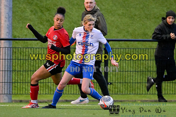 20240210-165532A Charlton Athletic Academy Girls U16 v Crystal Palace FC Girls U17 U18