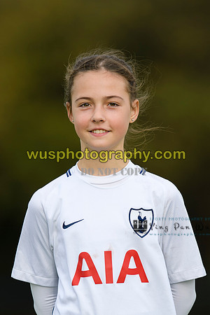 20171028-115909-2-2 Tottenham Hotspur Girls U12 Player Photo