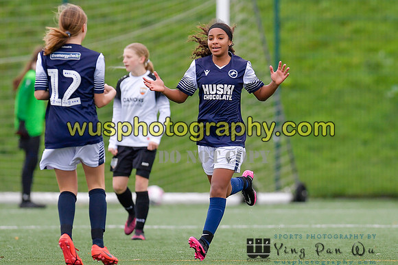 20201031-144925 London Bees Academy U14 v Millwall Lionesses Girls U14