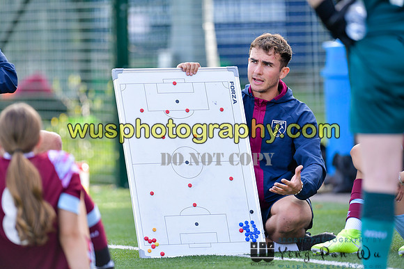 20220924-100158 West Ham United Academy Girls U15 v Tottenham Hotspur Women FC Academy U15