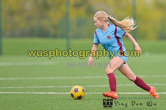 20221022-144353B West Ham United Performance Girls U16 v AFC Bournemouth Girls U16