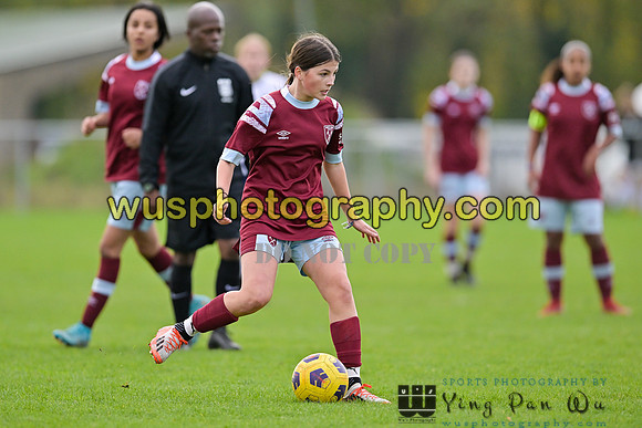 20221119-112611 Tottenham Hotspur Women FC Academy U15 v West Ham United Academy Girls U15
