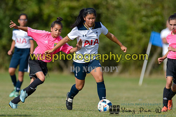 20160924-121551-3 Tottenham Hotspur Girls U13 v Hendon Youth Girls U13