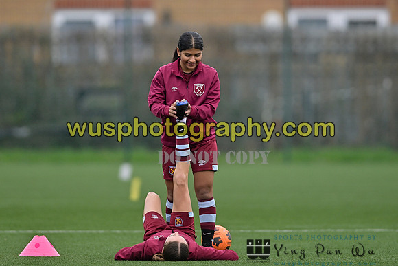20240217-095232 West Ham United Academy Girls U14 v AFC Bournemouth Girls Academy U14