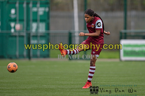 20240217-095143 West Ham United Academy Girls U14 v AFC Bournemouth Girls Academy U14