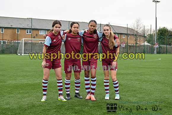20240217-093337 West Ham United Academy Girls U14 v AFC Bournemouth Girls Academy U14