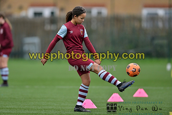 20240217-094632 West Ham United Academy Girls U14 v AFC Bournemouth Girls Academy U14