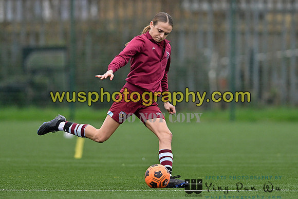 20240217-094908 West Ham United Academy Girls U14 v AFC Bournemouth Girls Academy U14
