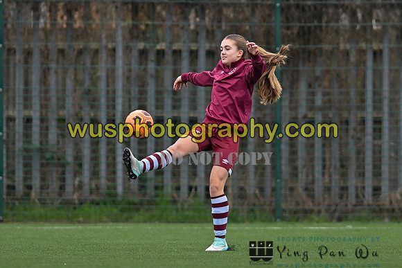 20240217-094933 West Ham United Academy Girls U14 v AFC Bournemouth Girls Academy U14