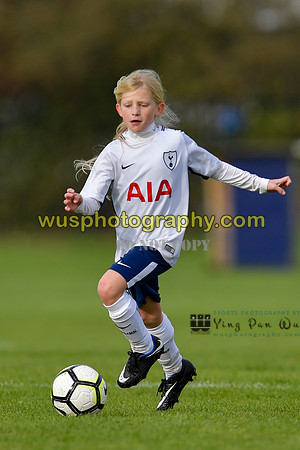 20171028-105527-5 Tottenham Hotspur Girls U11 v St Albans City Youth Girls U11 South