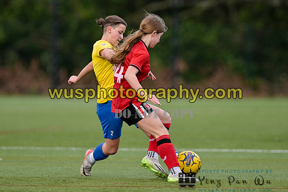 20240217-150807 Charlton Athletic Academy Girls U14 v Kings Hill FC Girls U15