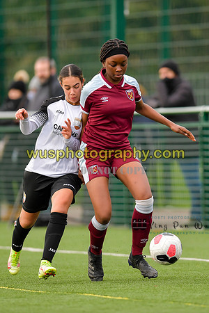 20211211-113429A West Ham United Academy Girls U16 v London Bees Academy U16