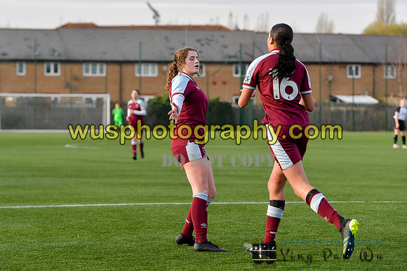 20211211-105731 West Ham United Academy Girls U16 v London Bees Academy U16
